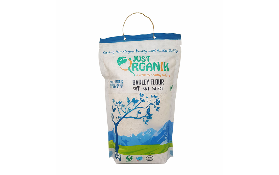 Just Organik Barley Flour    Pack  500 grams